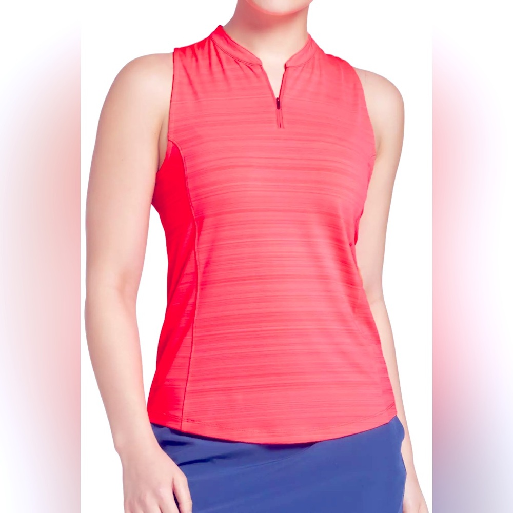 Slazenger Women's Core Textured Blade Sleeveless Golf Polo. XS